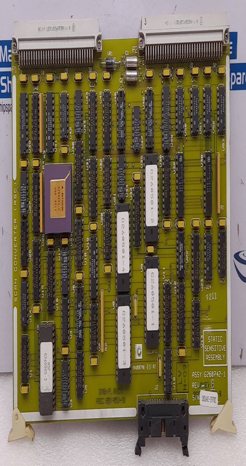 Raytheon G260742-1 Scan Convertor (RSC) Circuit Board G260741-1