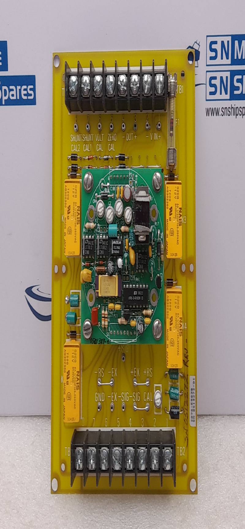 METROX 2077-00B SIGNAL CONDITIONER CARD S/C MOTHERBOARD