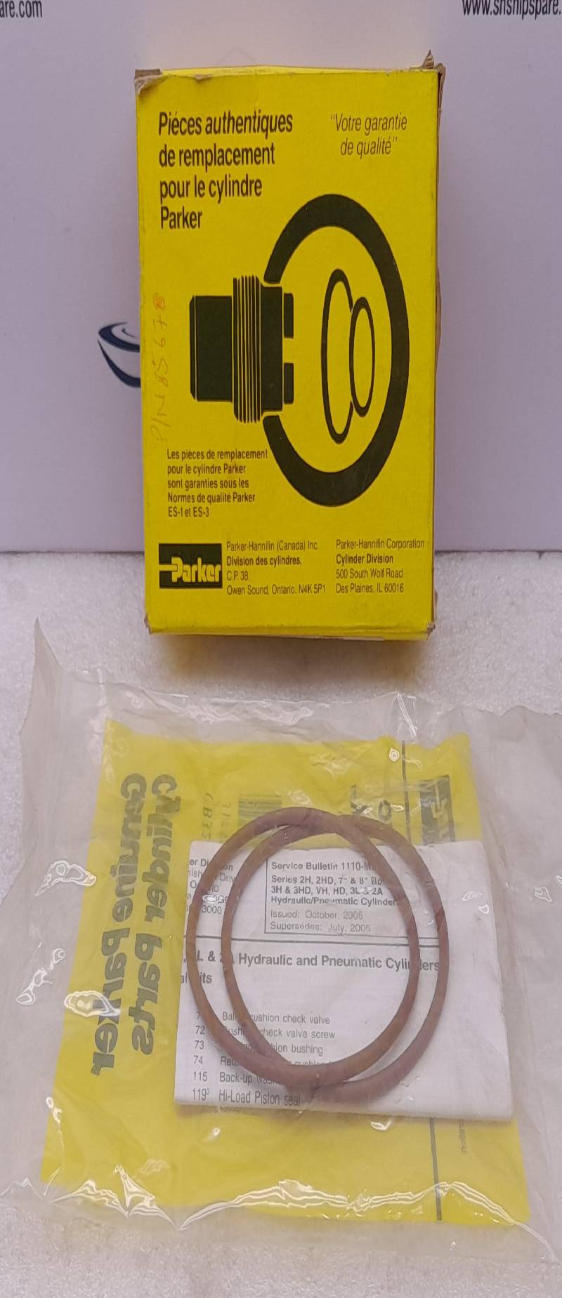 Parker CB322HL005 Cylinder Body Seal Kit Varco 85678