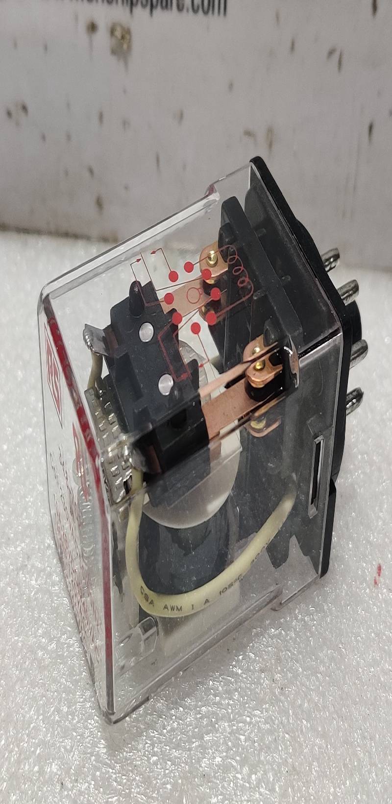 RS COMPONENTS 348-762 INDUSTRIAL RELAY 10A COIL-230VAC 50/60Hz