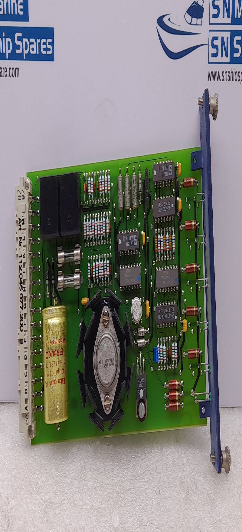 SULZER 112.017.213.200 002B POWER MONITOR EPM CIRCUIT BOARD
