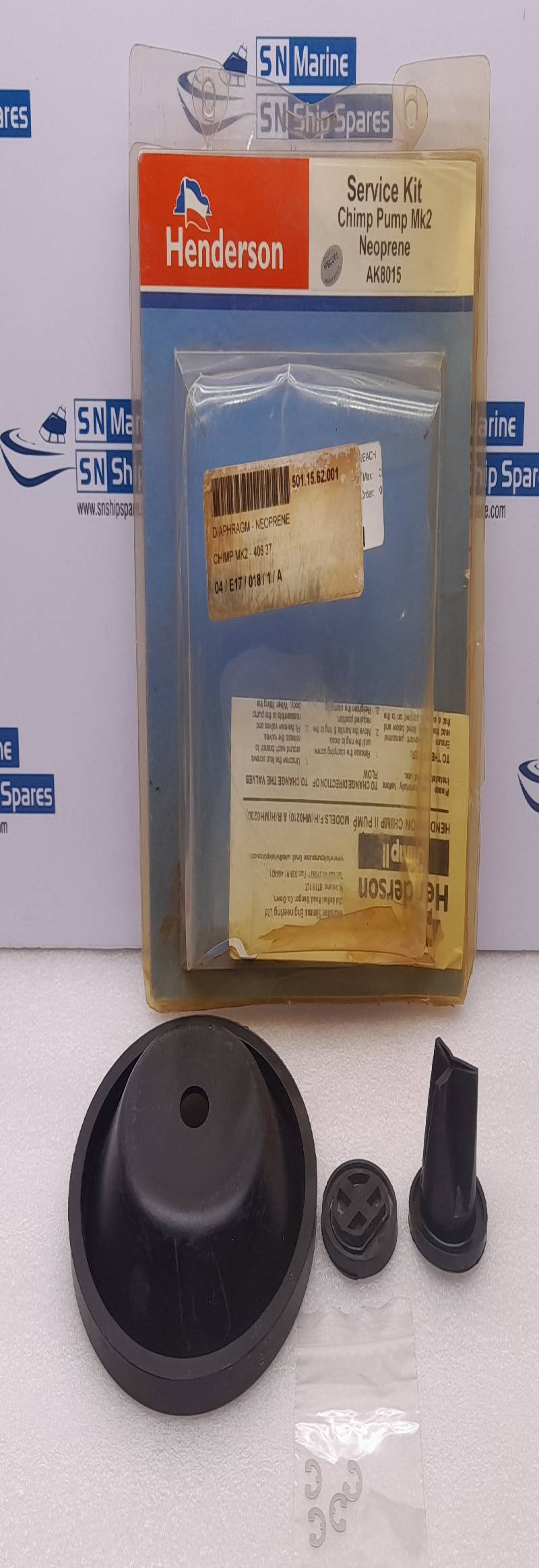 Henderson AK8015 Service Kit Chimp Pump Mk2 Neoprene