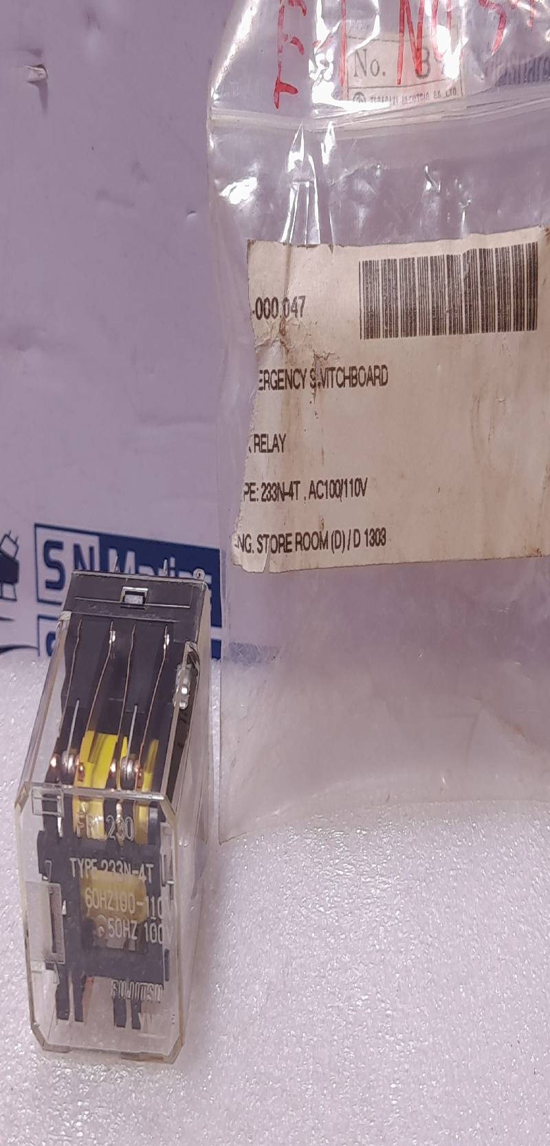 Fujitsu 233N-4T Control Relay 100-110V 60Hz 100V 50Hz FRL230