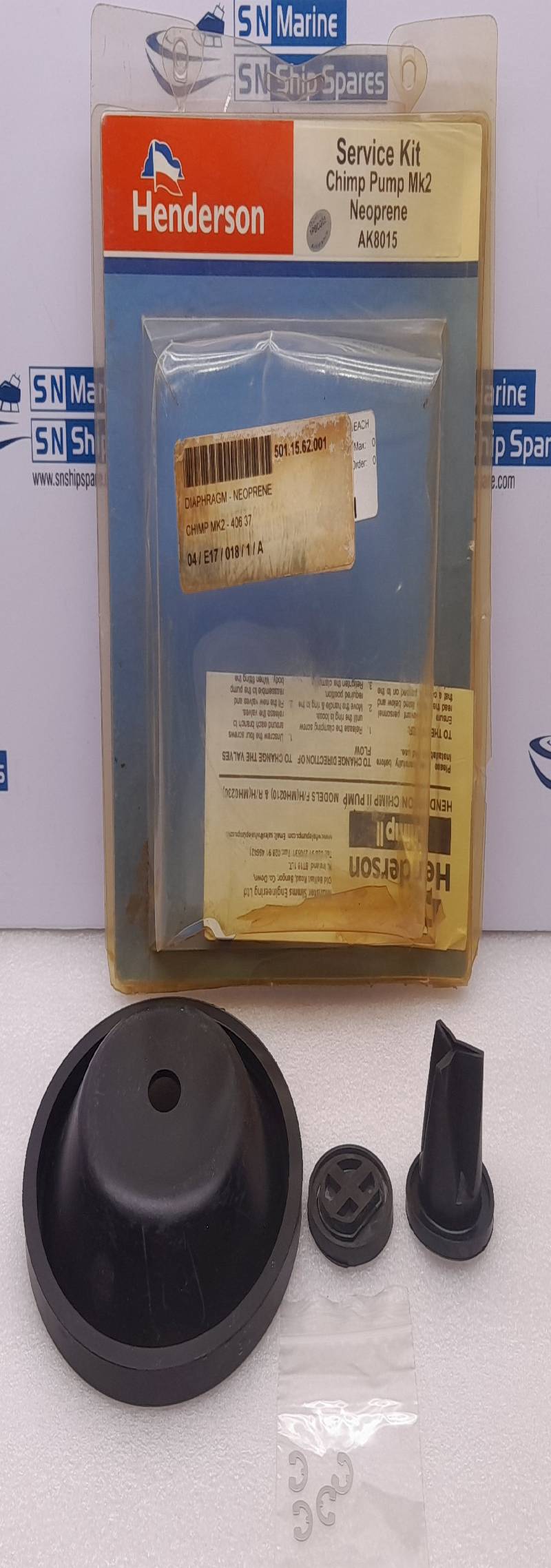 Henderson AK8015 Service Kit Chimp Pump Mk2 Neoprene