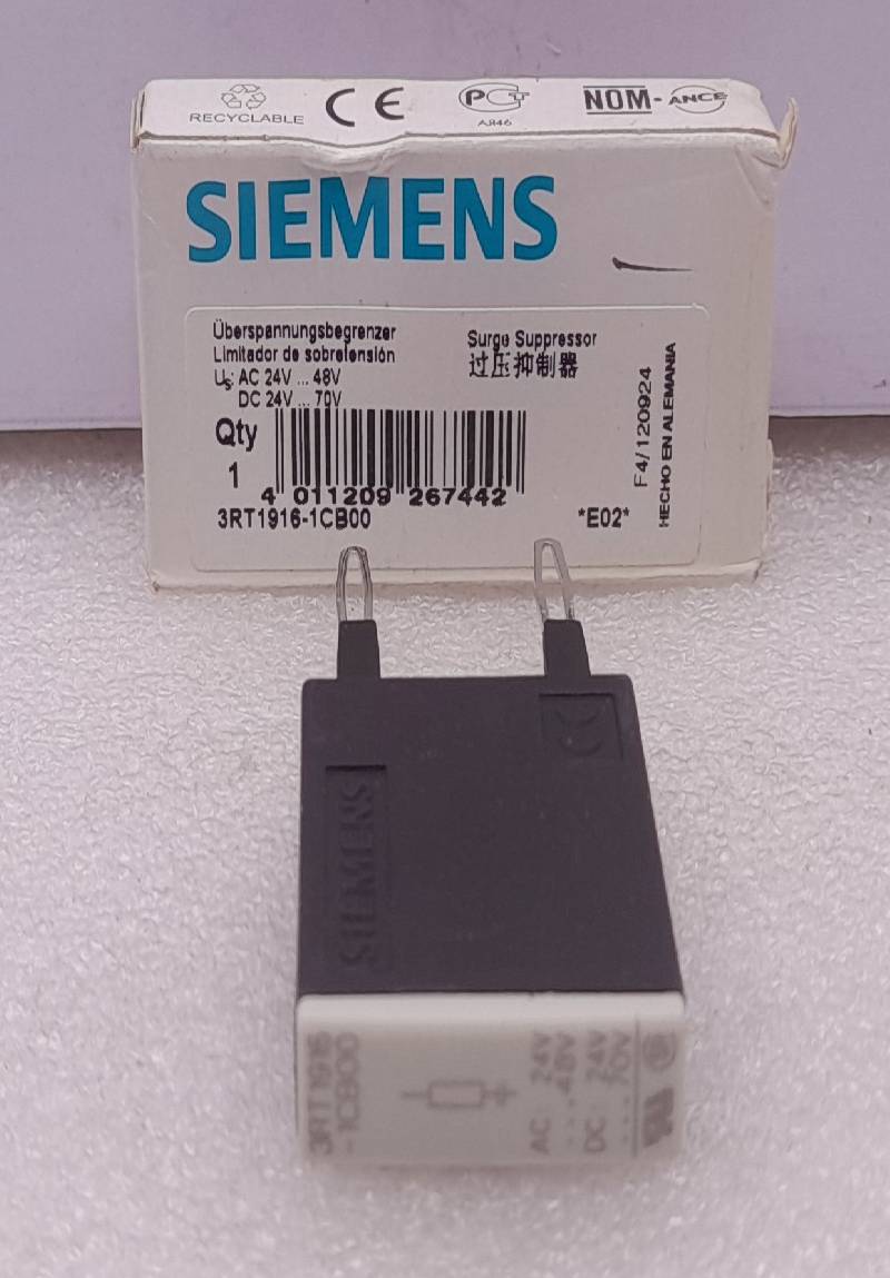 Siemens 3RT1916-1CB00 Surge Suppressor AC24V 48V DC24V 70V 6PCs In Lot