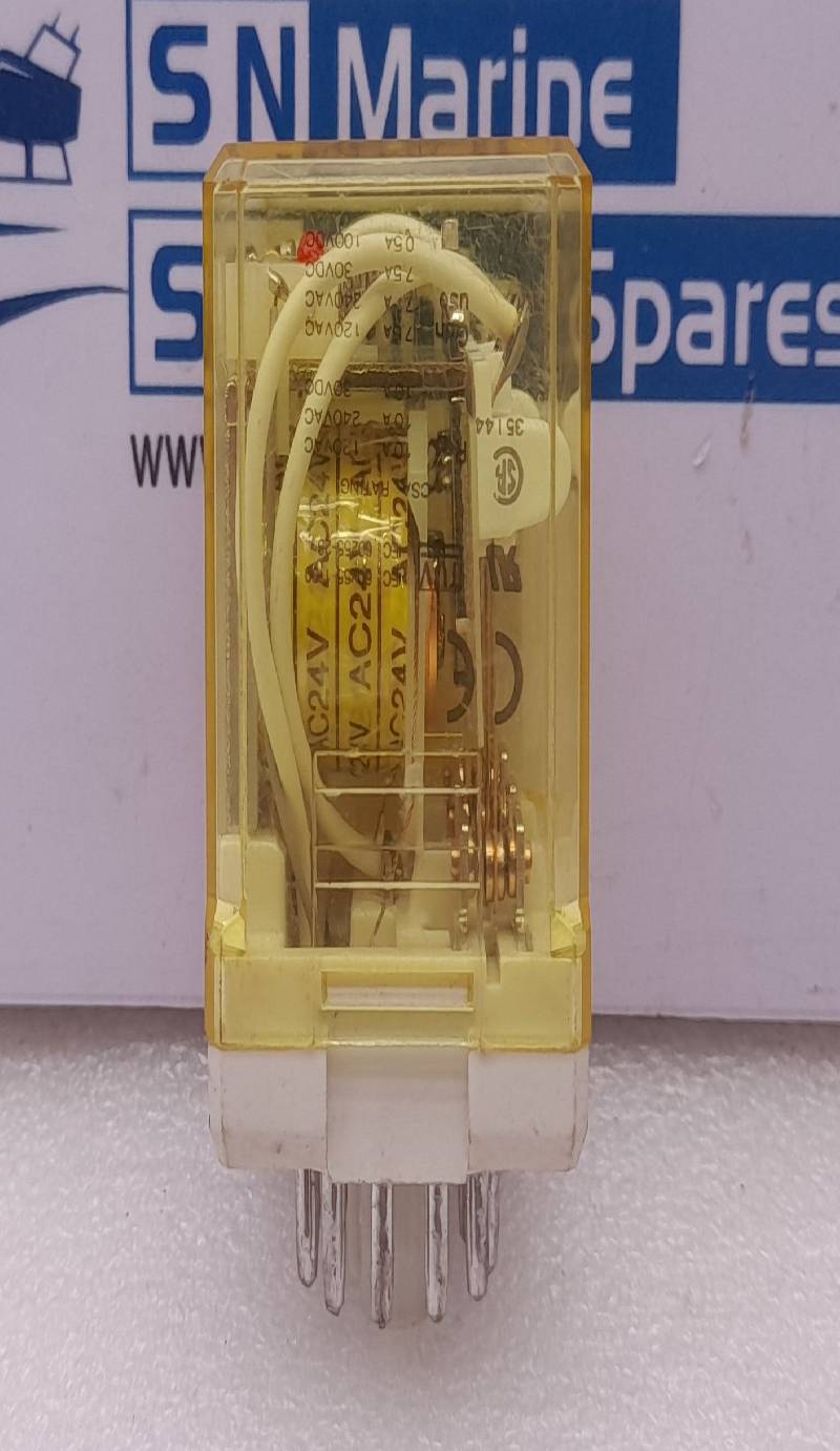Idec RR3PA-UL Electric Relay AC24V 50/60Hz 