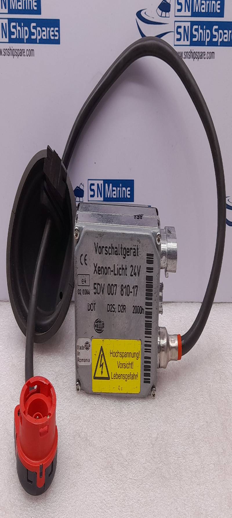 Hella 5DV007810-17 High Voltage Igniter Unit 24V Xenon