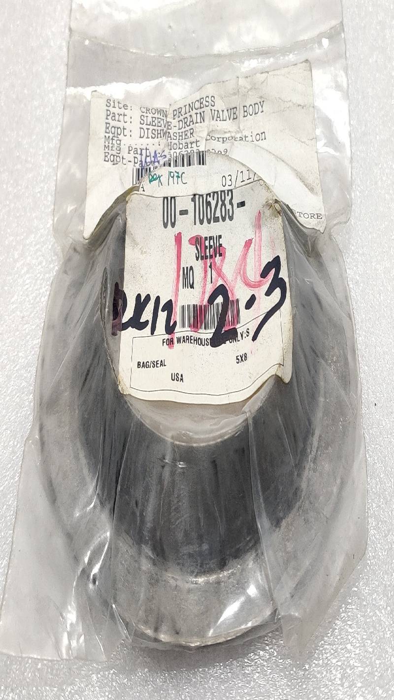 HOBART 00-106283 SLEEVE DRAIN VALVE BODY