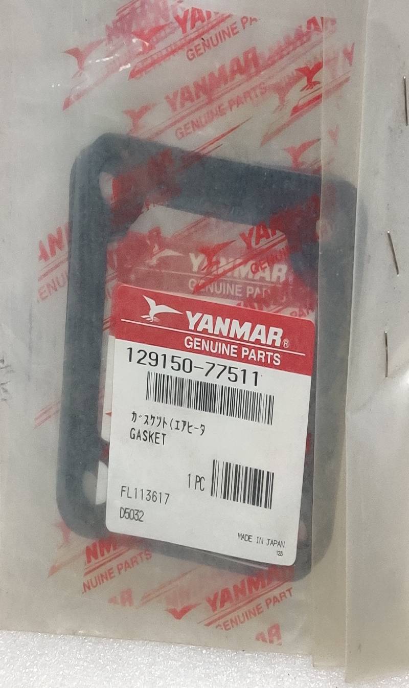 YANMAR GENUNE PARTS 129150-77511 GASKET