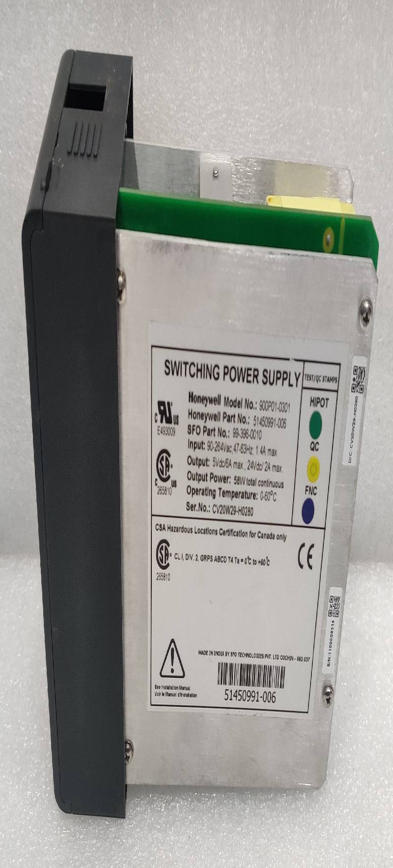 Honeywell51450991-006 Switching power supply