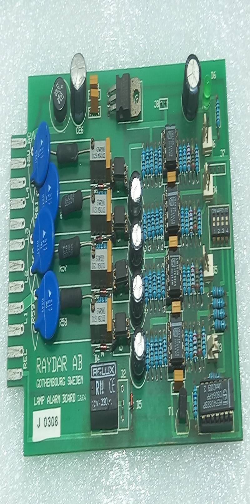 Raydar LB Lamp Alarm Board LAK4 J0308-03-09 