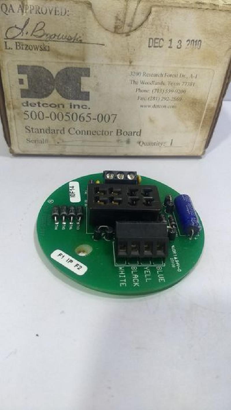 Detcon Inc. 500-005065-007 Standard Connection Board