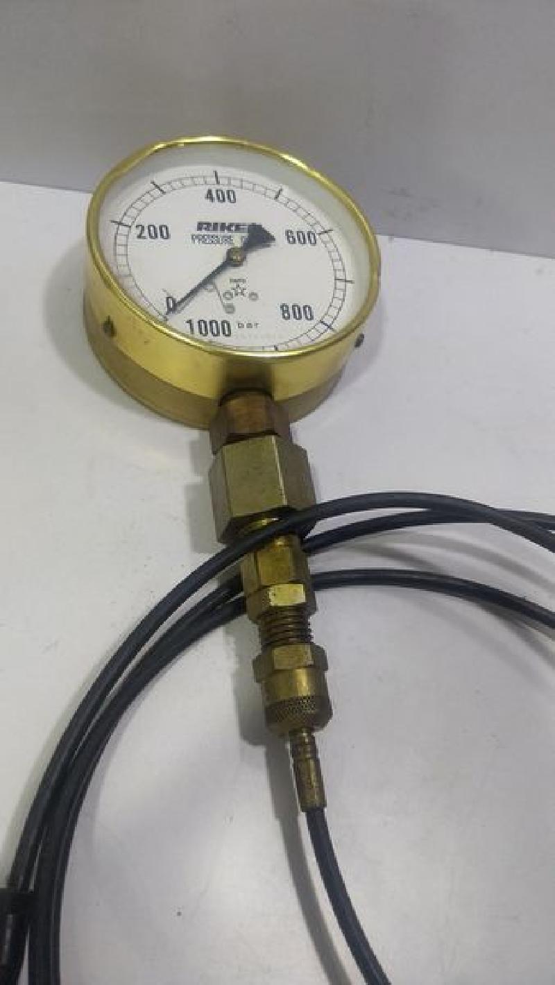 RIKEN Pressure Guage - DAITO - 0-1000 BAR