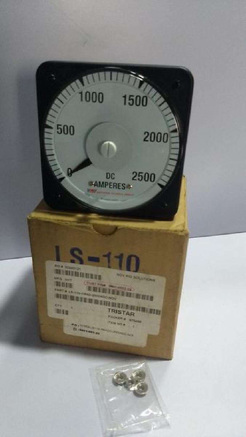 Standard Electric Works E5138 Ls 110 1 Ma Dc Ammeter 1madc 2500vdc Nov S N Ship Spares