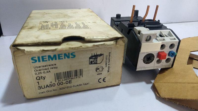 New Direct Replacement Siemens 3UA50-00-1F Solid State Overload Relay 3.20-5.00A 