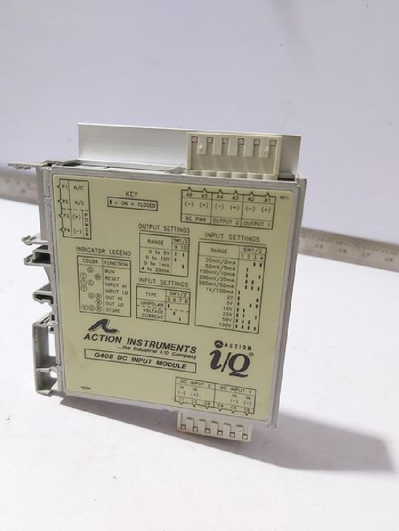 Details about   Action Instruments Eurotherm Q408 A004 DC Input Module 
