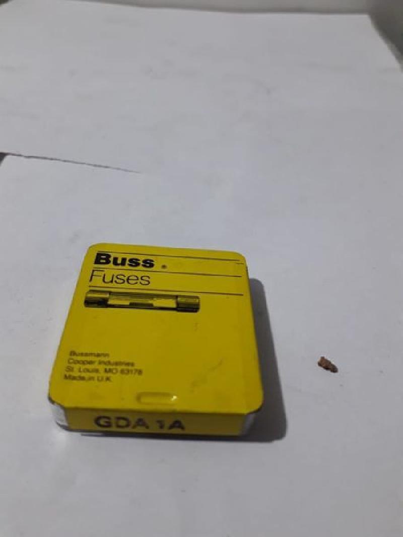SET OF 5 BUSS FUSES GDA1A NEW