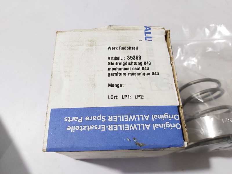 allweiler <a href='https://www.ruidapetroleum.com/product/49'>pump</a> mechanical seal quotation