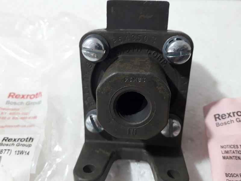 REXROTH R431003038 P 052935 00002 QUICK RELEASE VALVE 1 4