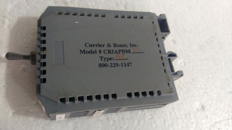 Currier & Roser Inc. CRIAPBM 10 Type AC 800-229-1147 Circuit Breaker - 3 pc lot