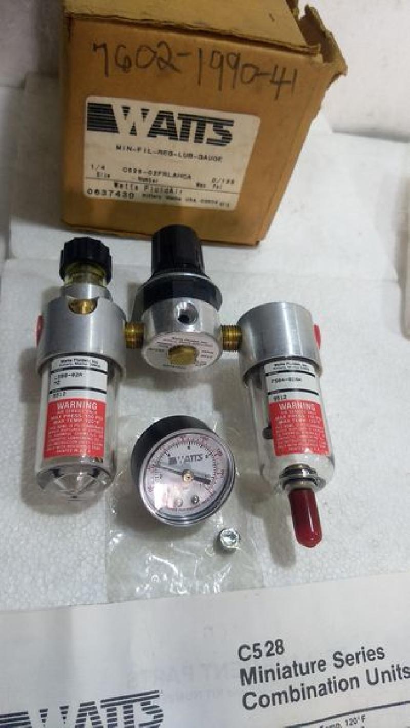 Parker Pneumatic Watts FluidAir Regulator R119-04CP Size 1/2 - Max.PSI 0/125