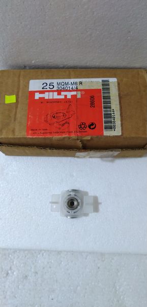 HILTI MQM-M6 R 304014/4 R ROSTFREI S/S 25PCS LOT SALE