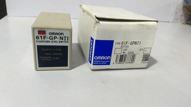 OMRON Floatless Level Switch 61F-GP-NT1 AC110 50/60HZ- Japan - 61F-GPNT1