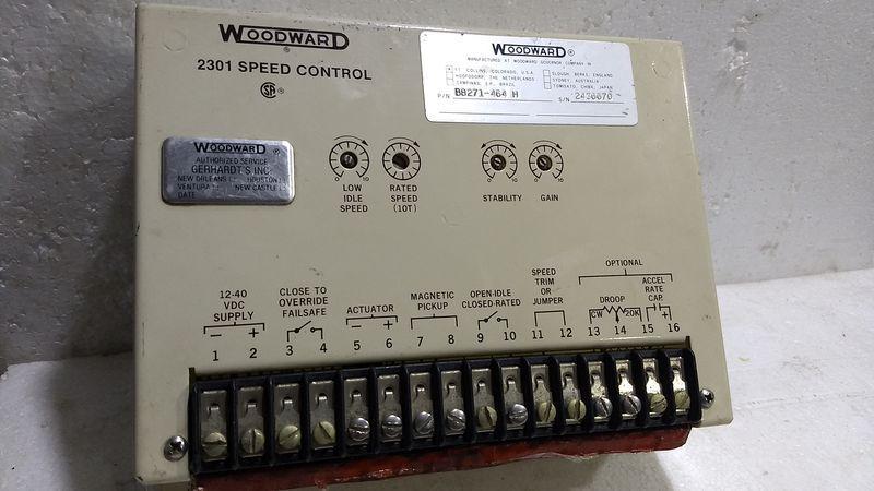 Woodward 2301 Speed Control B8271-464 H