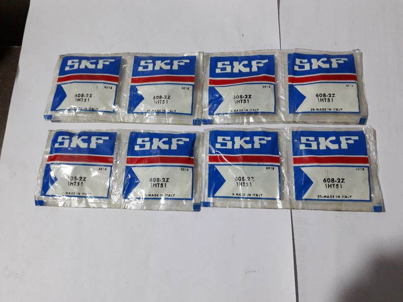 SKF 608-2Z Ball Bearing New In Bag 8Pcs Lot Sale