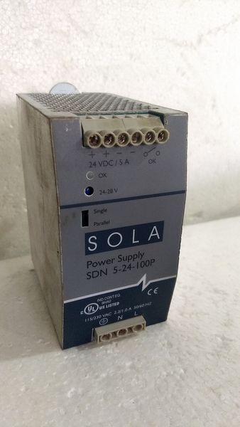 SOLA POWER SUPPLY  SDN 10-24-100C 50V---0.2A
