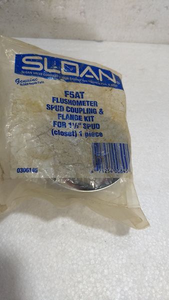 Sloan Valve F5AT Flushomeater Spud Coupling & Flange Kit for 1 1/2