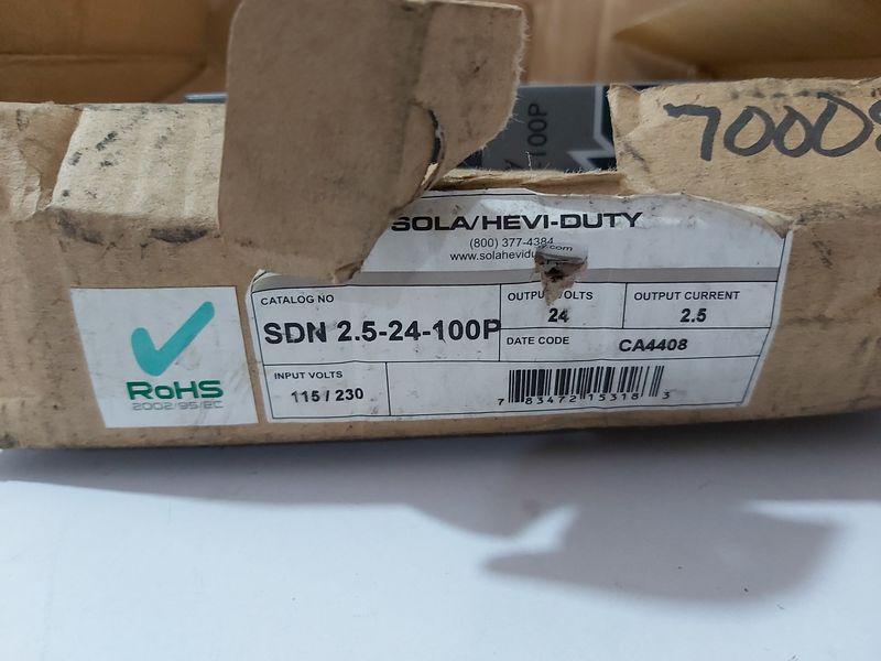 SOLA SDN 2.5-24-100P POWER SUPPLY