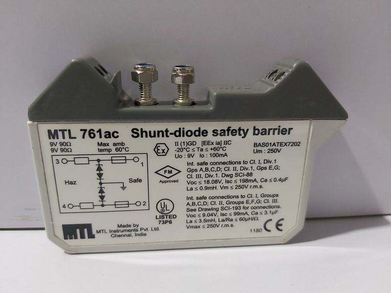MTL 761AC SHUNT-DIODE SAFETY BARRIER