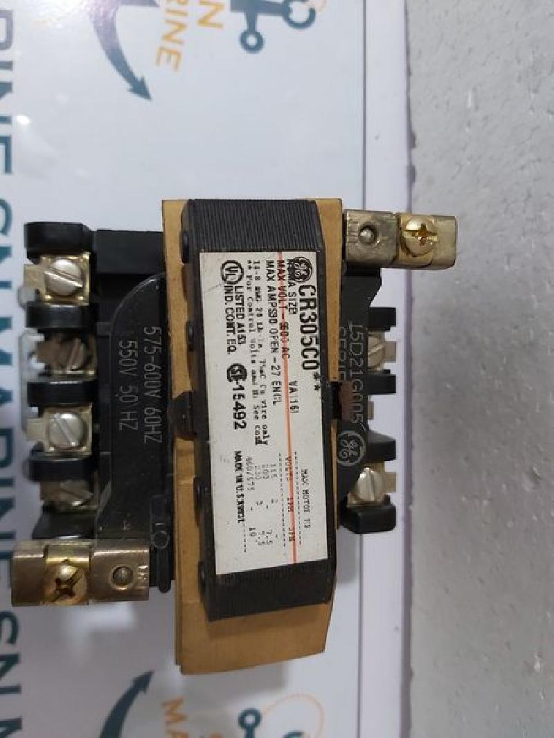 GE CR305C0 NEMA SIZE CONTACTOR