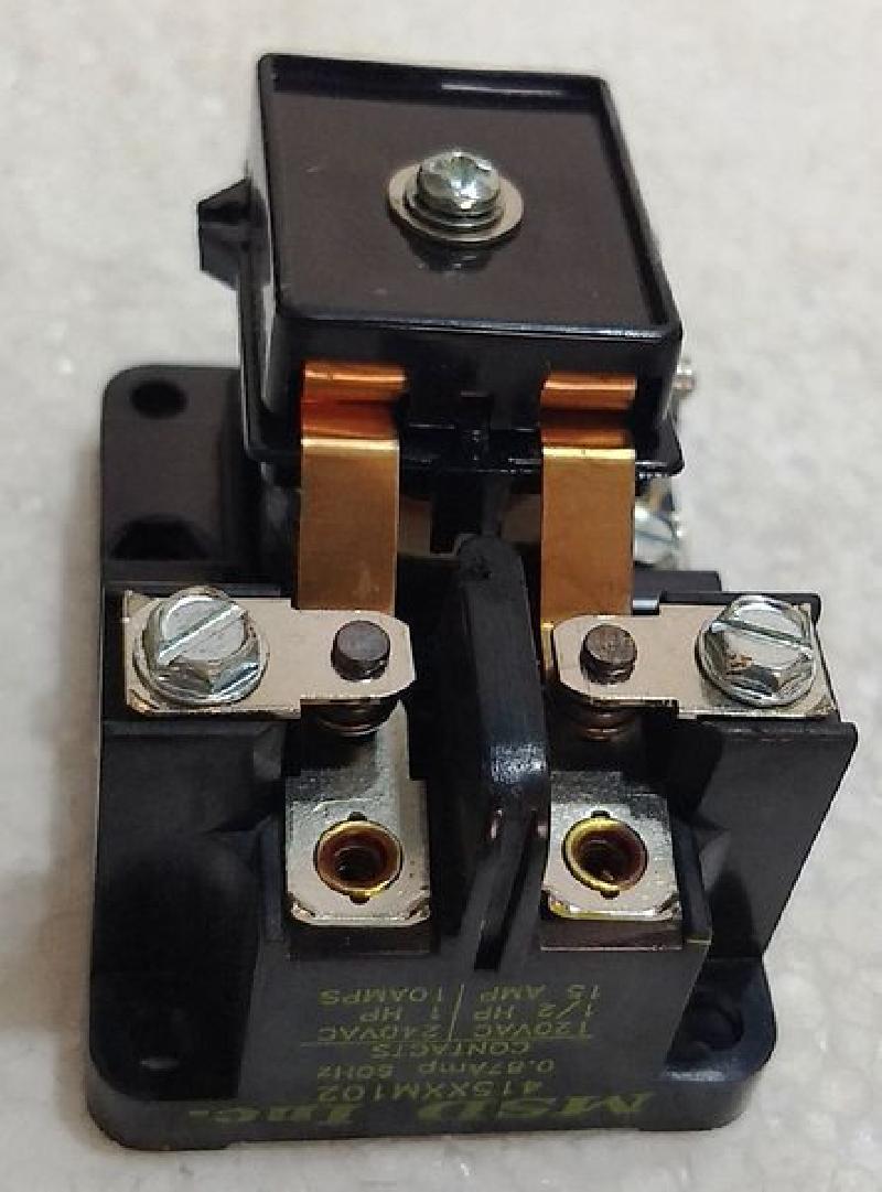 Relay MSD Inc. 415XXM102 - 0.87 Amp 60 Hz - DUNCO 29867 - Substitute for K48223