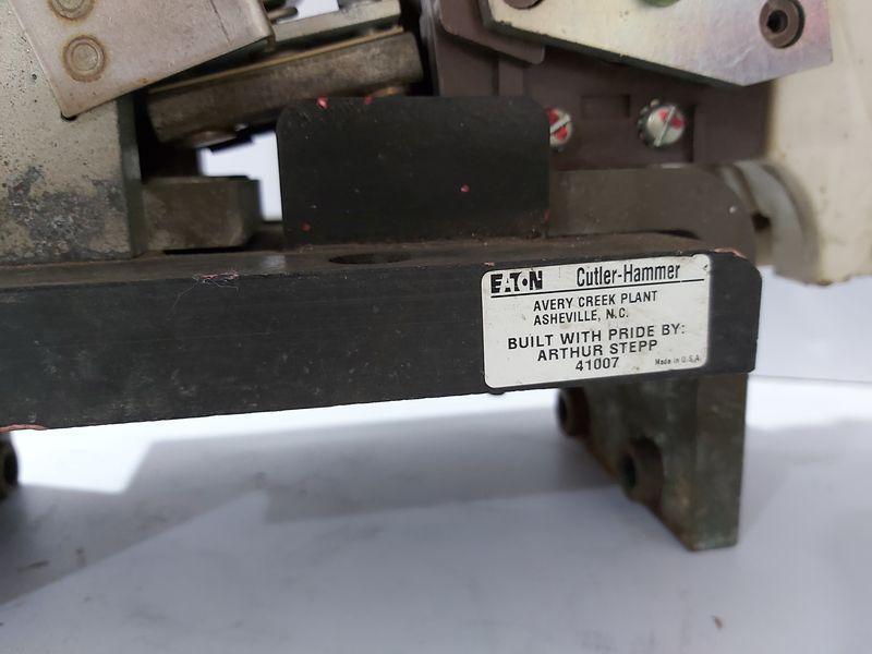 CUTLER HAMMER 6702ED584-2 CONTACTOR 1800A 115VDC COIL COMPLETE - S N ...