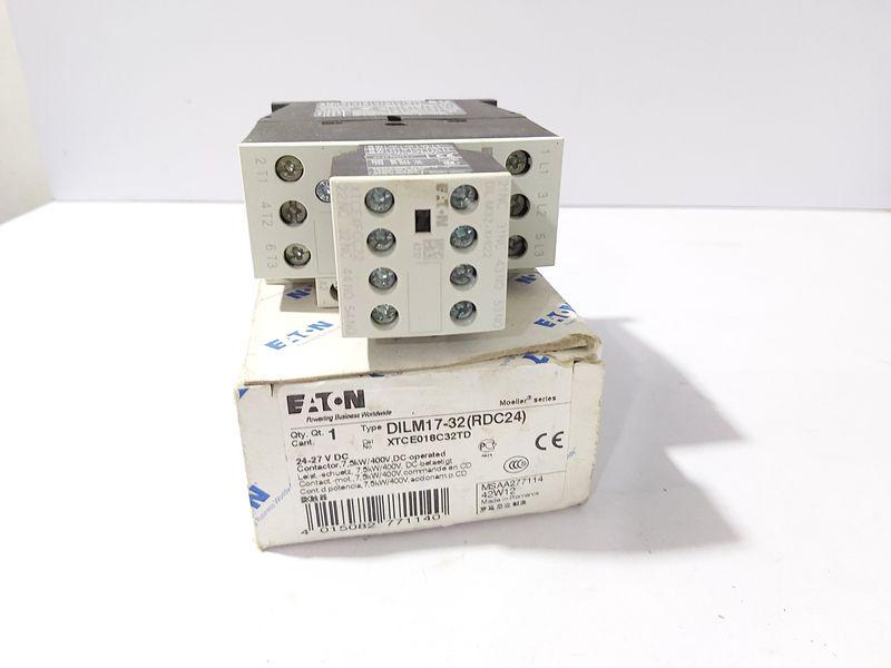 EATON XTCE018C32TD DILM17-32 (RDC24) CONTACTOR