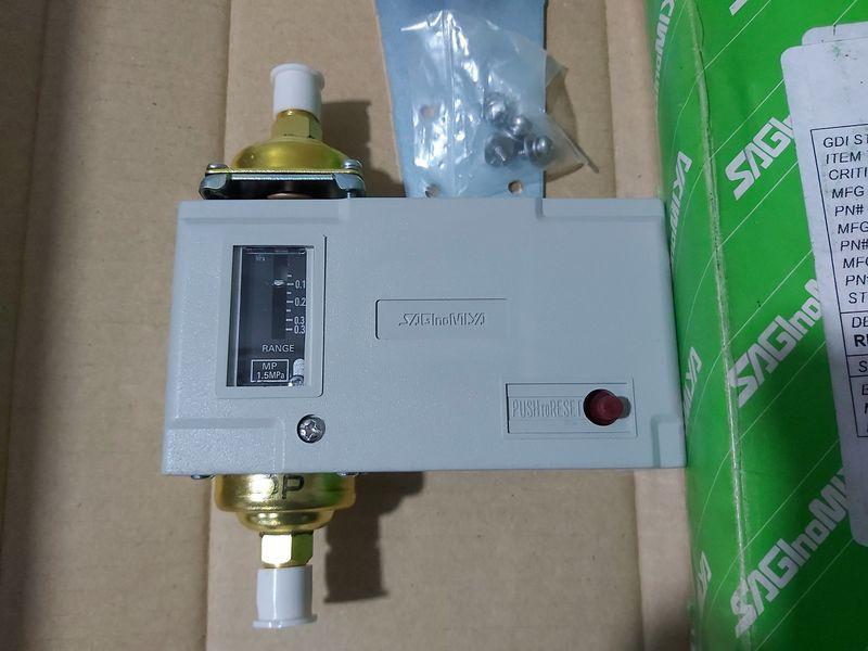 SAGINOMIYA ONS-C106Q1A LUBE-OIL PROTECTION CONTROLS PRESSURE SWITCH