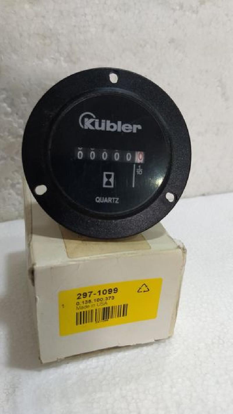 Kubler Hour Counter, 6 digits - 0.135.100.373 - HR76.1 10-80VDC Germany