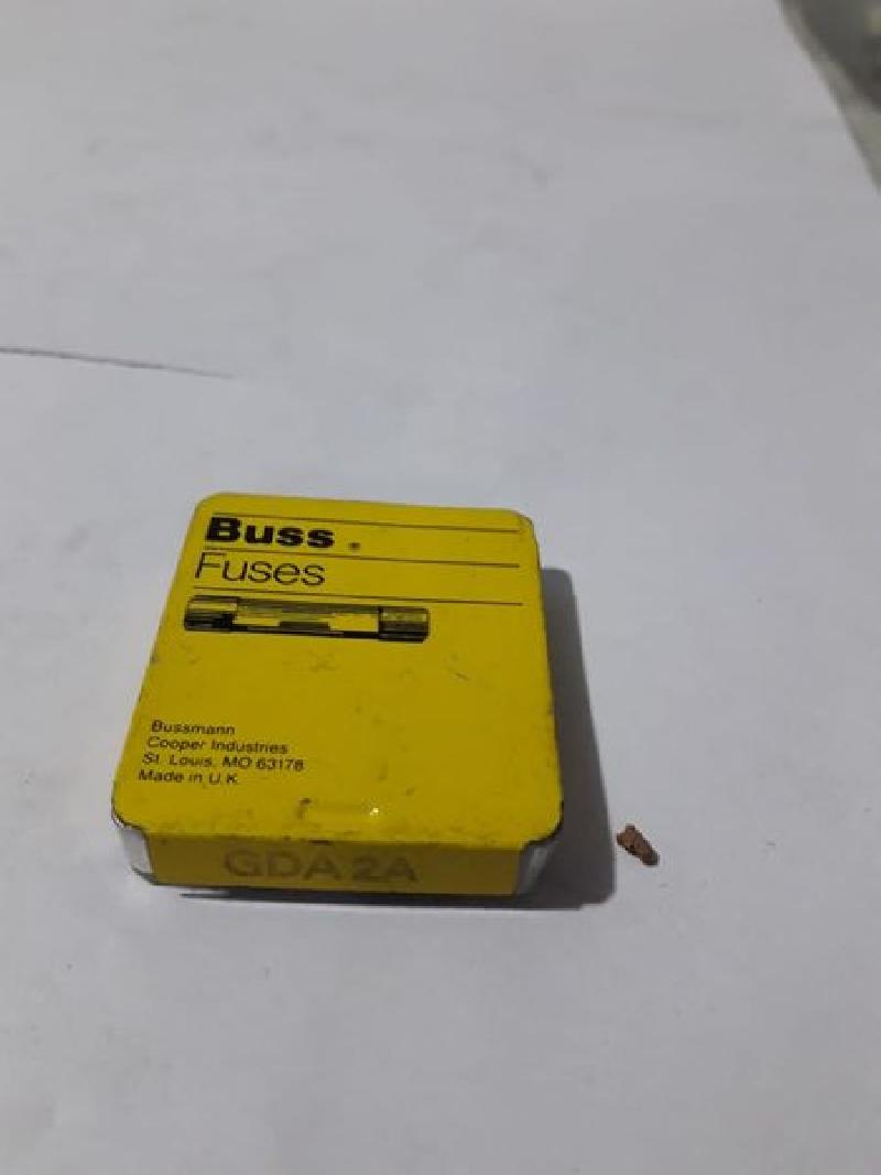 SET OF 5 BUSS FUSES GDA2A NEW