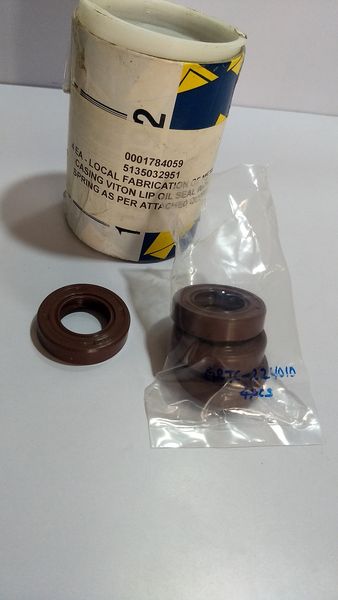 Metal Casing Viton Lip Oil Seal with Spring - SOG - 100430 - GRTC-224010 - 4pcs