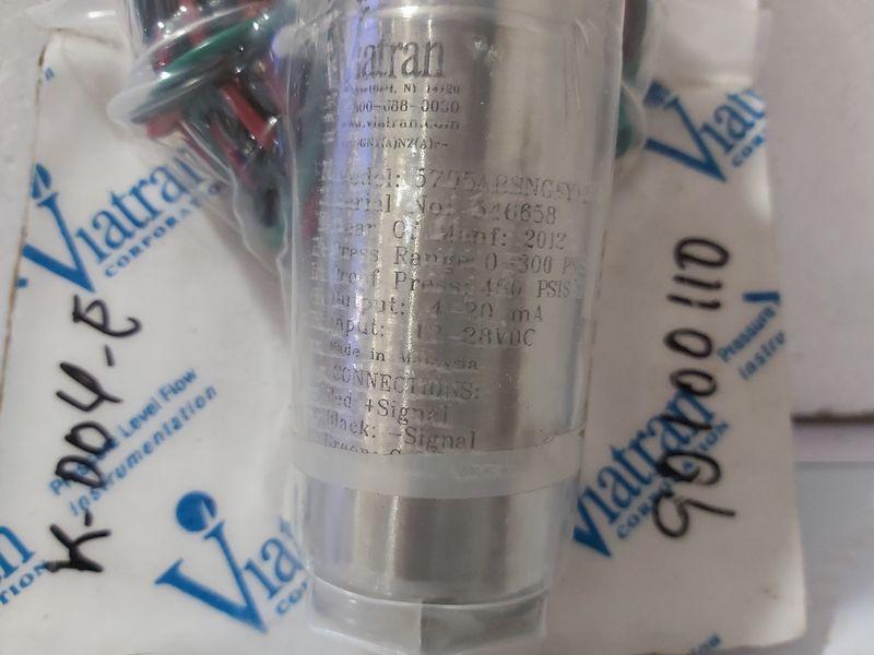 VIATRAN 5705ARSNGNYNZ PRESSURE TRANS METER