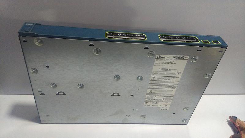 Cisco Catalyst 3560 Series PoE-24 WS-C3560-24PS-S 100-240V~ 5.0-2.5A 50-60HZ