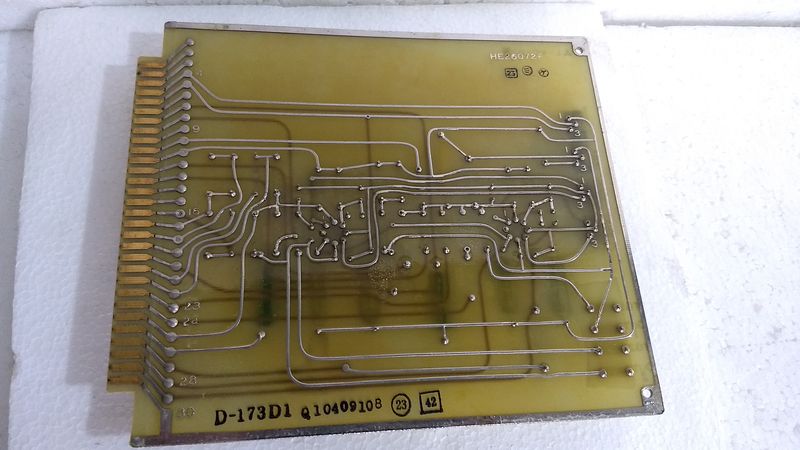Mitsubishi PCB L-VC-02D - D173D1 Voltage Regulator For 1200 KW SCR System Japan