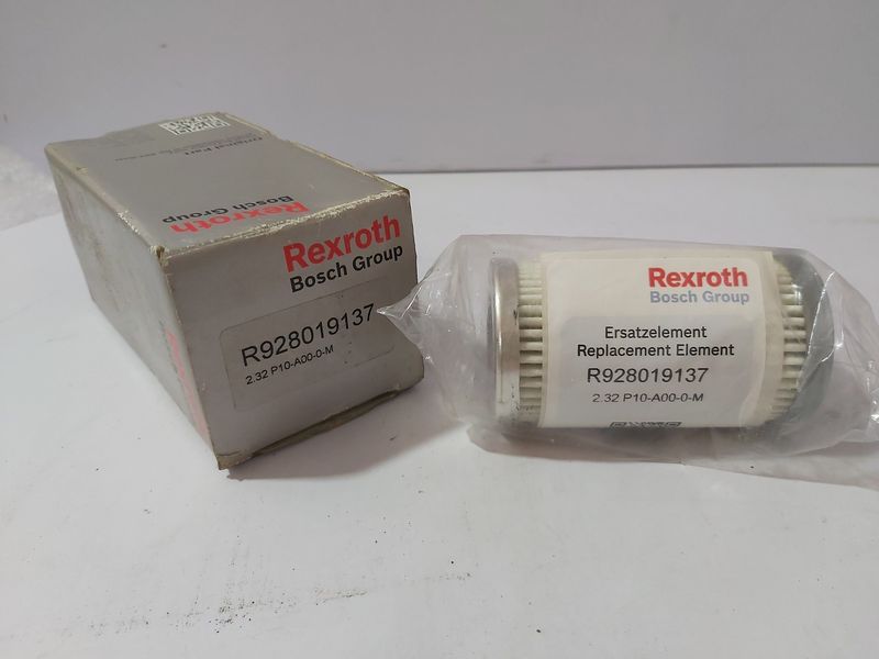 REXROTH R928019137 Replacement Hydraulic Filter Element 2.32P10-A00-0-M