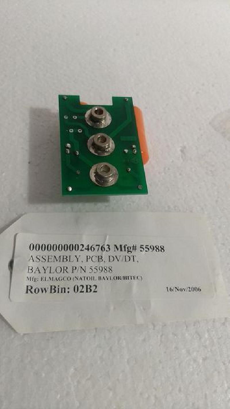 Baylor Assembly PCB DV/DT 55988 Elmago (Natoil Baylor/Hitec)