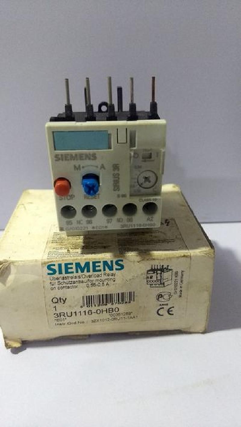 Siemens Sirius 3RU1136-4880 G/040209-E01 Overload Relay