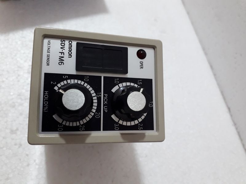 Omron SDV-FM6 Connection Diagram Switch Selection 8 Pin Timer AC100/110V