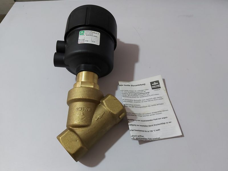 BUSCHJOST 8450400.0000 2/2 WAY PRESSURE ACTUATED VALVE 8450400