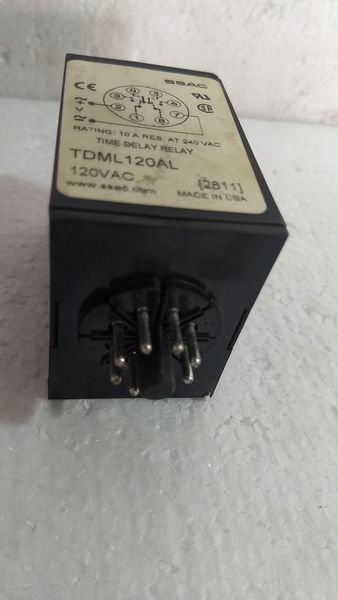SSAC Digi-Set TDML120AL 120 VAC Time Delay Relay - Made in USA